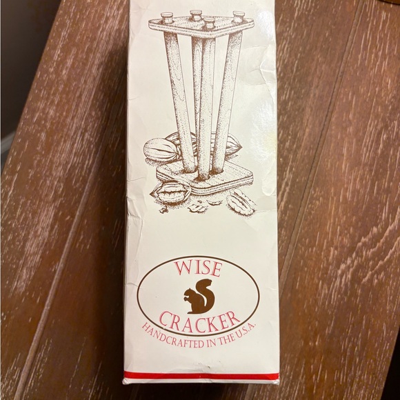 Other - Wise Cracker Wooden Nut Cracker
